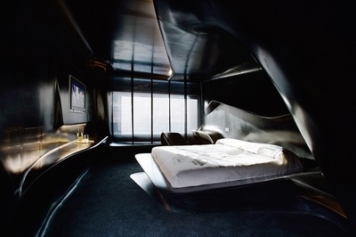 Space Club Room by Zaha Hadid at Hotel Puerta América, Madrid